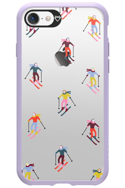 Snow Motion (Transparent) - Apple iPhone 7