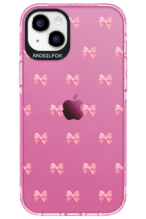 Pinky Bow - Apple iPhone 14 Plus