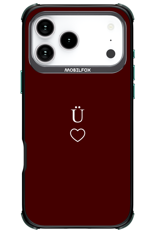 U Burgundia II 2.0 - Apple iPhone 17 Pro Max
