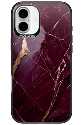 Burgundy Marble 2.0 - Apple iPhone 16 Plus