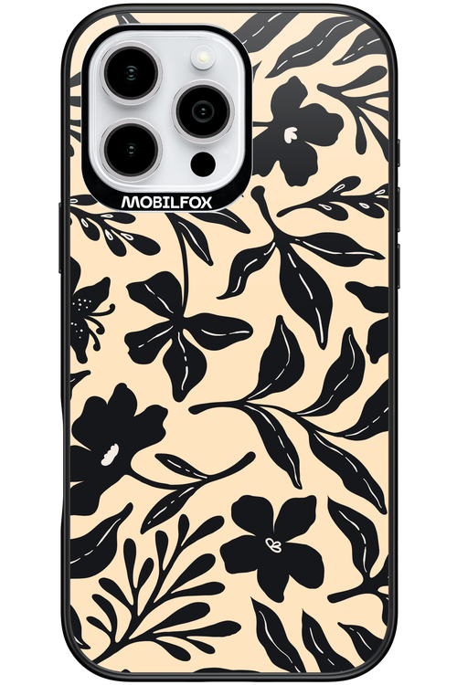 Black Flowers 2.0 - Apple iPhone 16 Pro Max