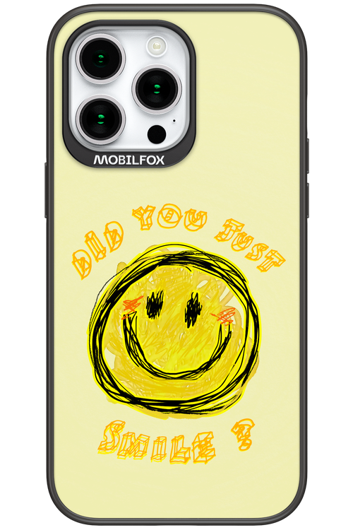 Crayon Smiley - Apple iPhone 15 Pro Max