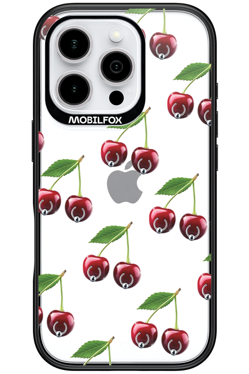 Spicy Cherries Transparent - Apple iPhone 16 Pro