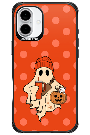 Ghost Girl (Orange) - Apple iPhone 16 Plus