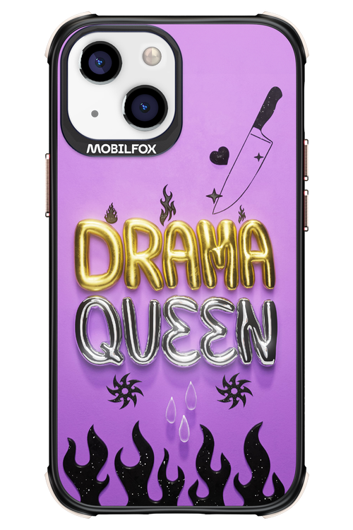 Drama Queen Purple - Apple iPhone 13 Mini