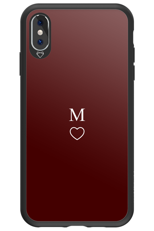 M Burgundia 2.0 - Apple iPhone XS Max