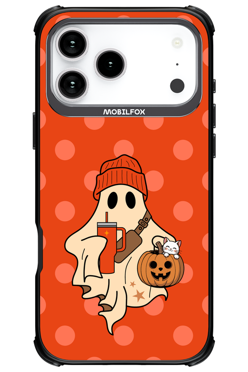 Ghost Girl (Orange) - Apple iPhone 17 Pro Max