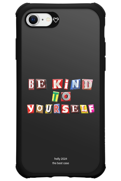 Be Kind To Yourself Black - Apple iPhone SE 2022