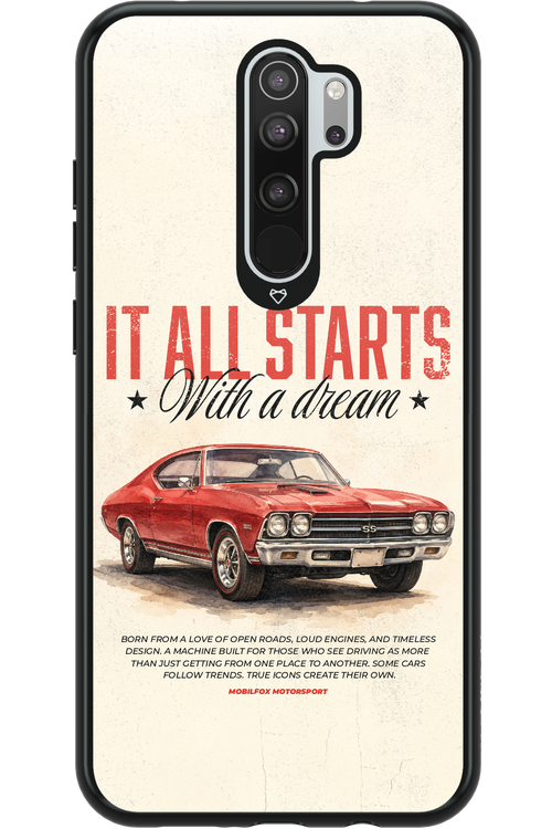 DREAM CAR 2.0 - Xiaomi Redmi Note 8 Pro