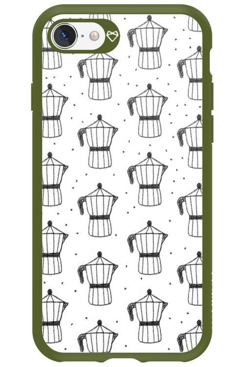 Retro Caffee - Apple iPhone 8