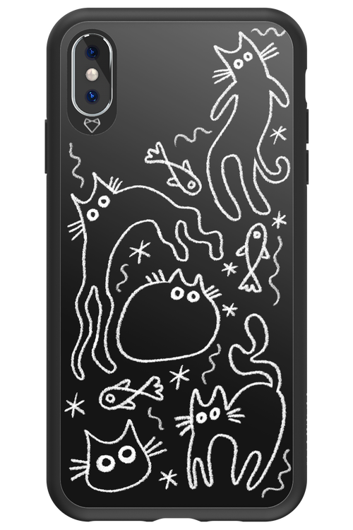 CHALK_CATS 2.0 - Apple iPhone XS Max