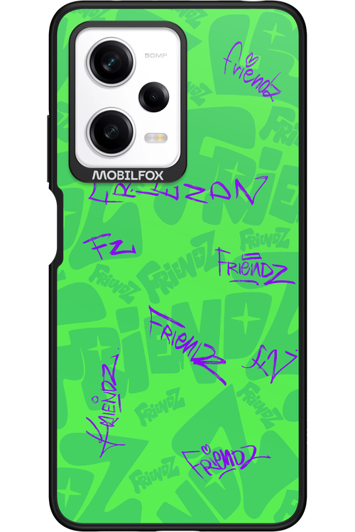 FRIENDZ Green - Xiaomi Redmi Note 12 Pro 5G