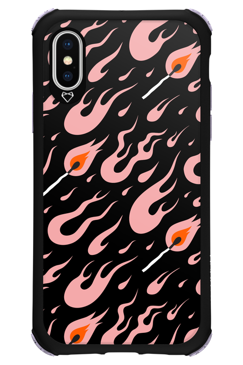 Hot Flames - Apple iPhone X