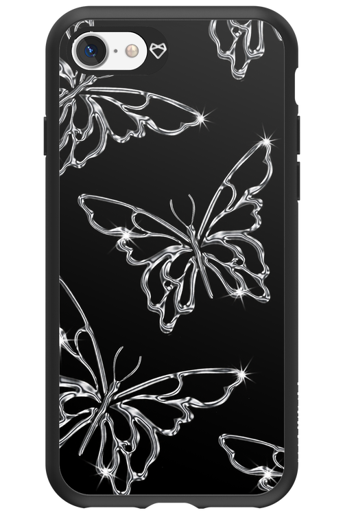 Silver Butterfly 2.0 - Apple iPhone 7