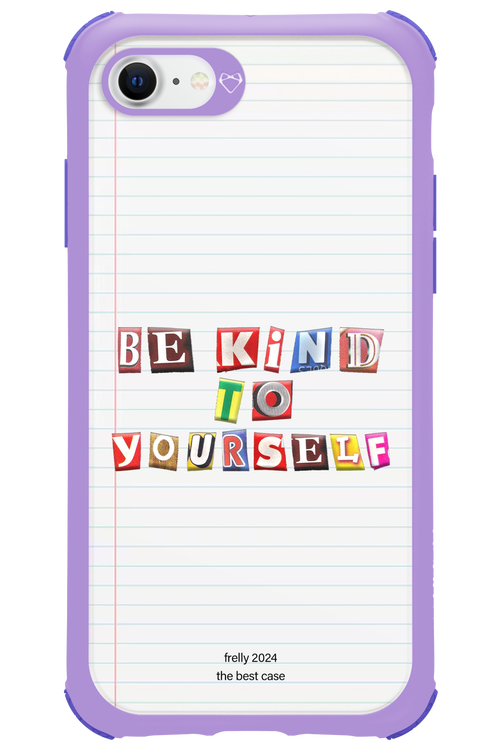 Be Kind To Yourself Notebook - Apple iPhone SE 2022