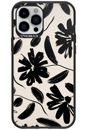 Monochrome Flowerss 2.0 - Apple iPhone 12 Pro Max