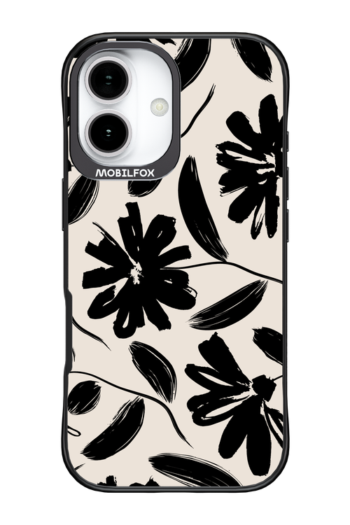 Monochrome Flowerss 2.0 - Apple iPhone 17