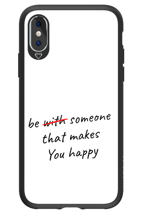 Choose Happiness - Apple iPhone X