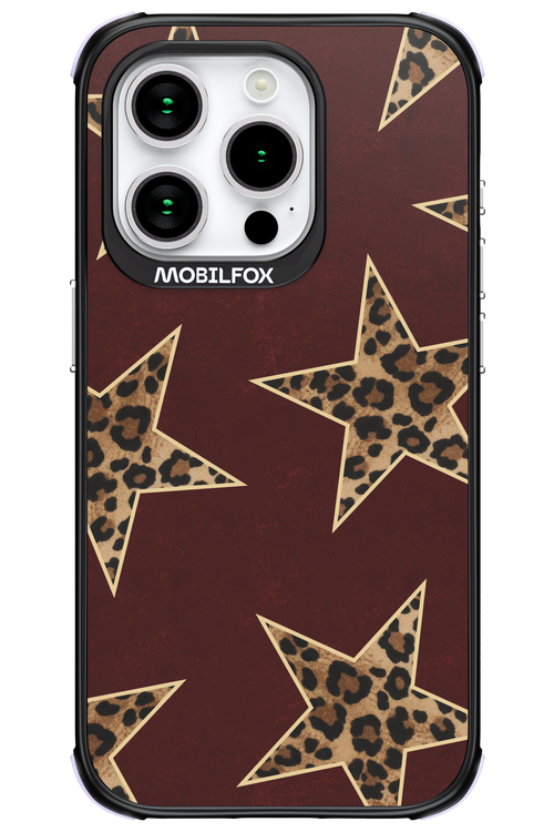 Wild Stars Burgundy - Apple iPhone 15 Pro