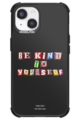 Be Kind To Yourself Black - Apple iPhone 14