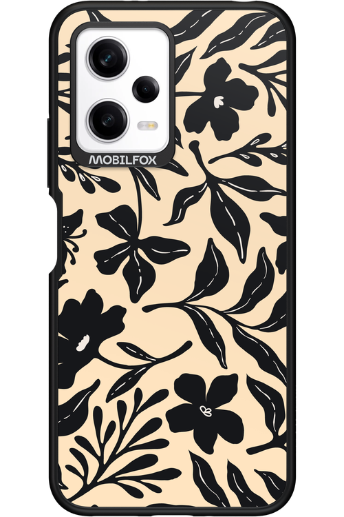 Black Flowers 2.0 - Xiaomi Redmi Note 12 5G
