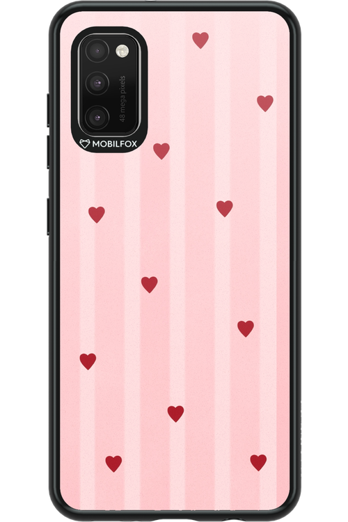 Red Little Hearts 2.0 - Samsung Galaxy A41