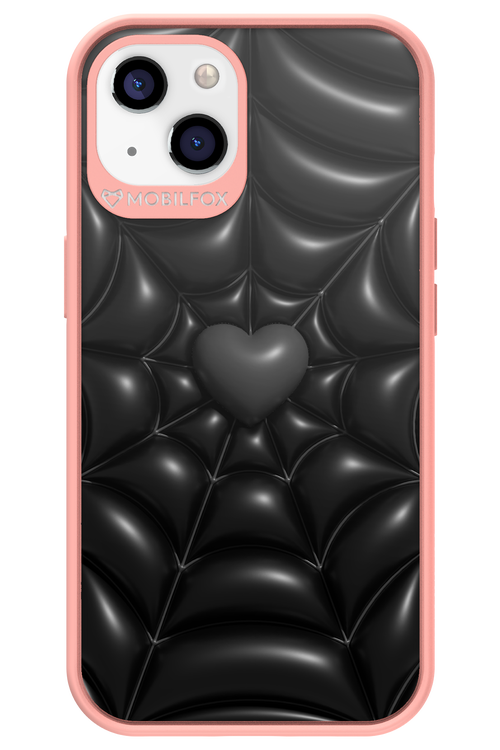 Black Spider Heart - Apple iPhone 13