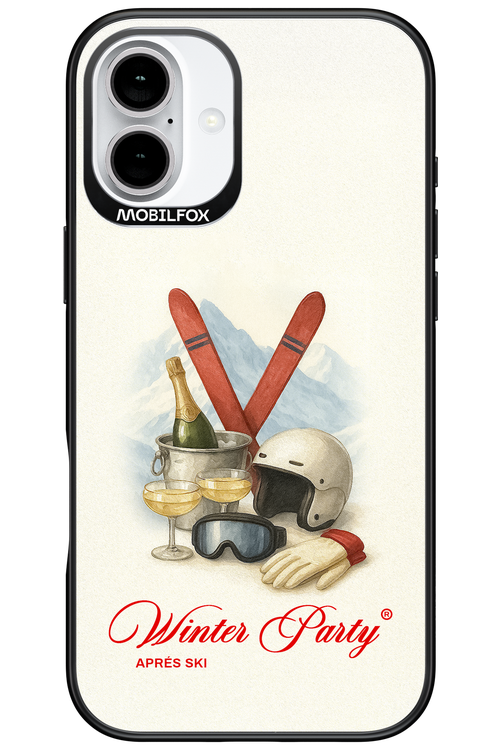 Winter Ski Party - Apple iPhone 16 Plus