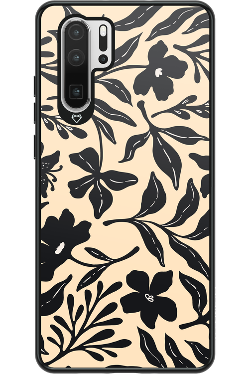 Black Flowers 2.0 - Huawei P30 Pro