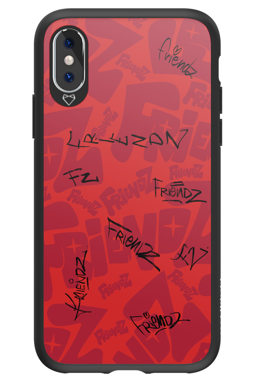 FRIENDZ Red - Apple iPhone XS