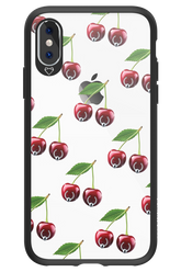 Spicy Cherries Transparent - Apple iPhone XS