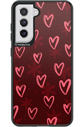 Christmas Hearts - Samsung Galaxy S21 FE