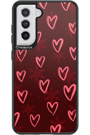 Christmas Hearts - Samsung Galaxy S21 FE