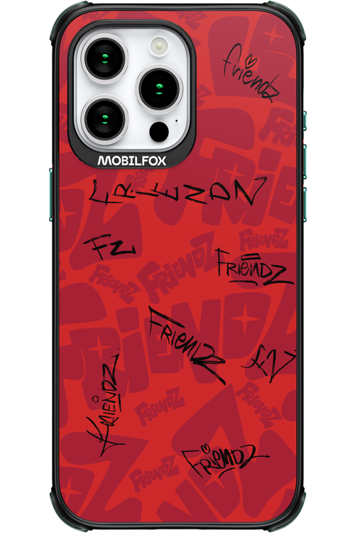 FRIENDZ Red - Apple iPhone 15 Pro Max