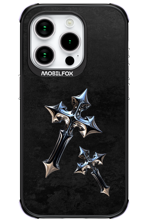 Chrome Crosses - Apple iPhone 15 Pro