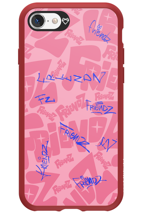 FRIENDZ Pink - Apple iPhone 8