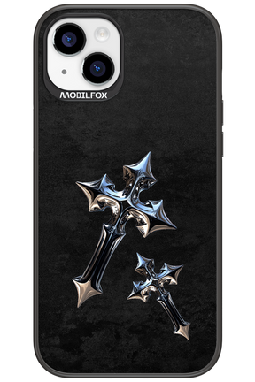 Chrome Crosses - Apple iPhone 15 Plus
