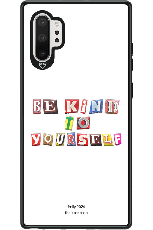 Be Kind To Yourself White - Samsung Galaxy Note 10+