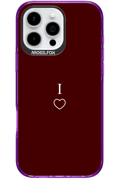 I Burgundia 2.0 - Apple iPhone 16 Pro Max