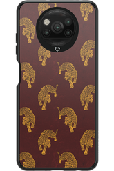 Burgundy Leopard Pattern - Xiaomi Poco X3 Pro