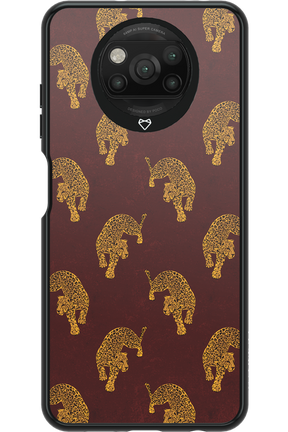 Burgundy Leopard Pattern - Xiaomi Poco X3 Pro