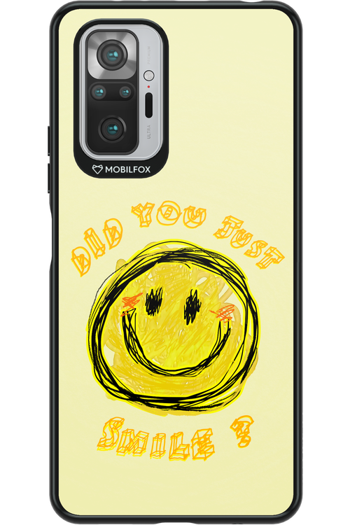 Crayon Smiley - Xiaomi Redmi Note 10S