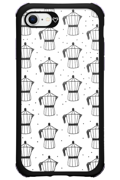 Retro Caffee - Apple iPhone 8