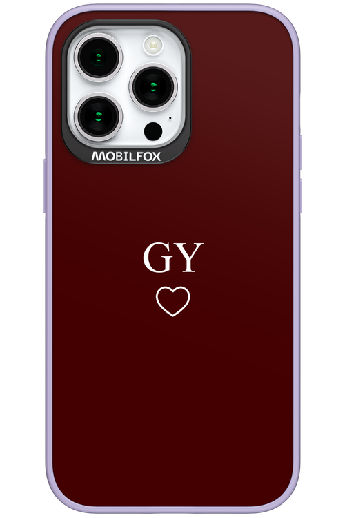 GY Burgundia 2.0 - Apple iPhone 15 Pro Max