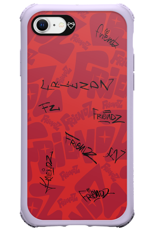 FRIENDZ Red - Apple iPhone 7