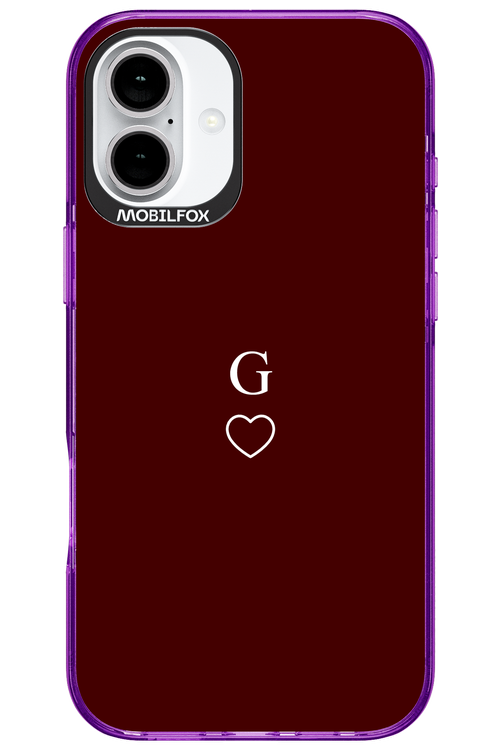 G Burgundia 2.0 - Apple iPhone 16 Plus