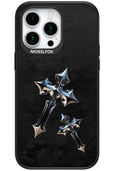 Chrome Crosses - Apple iPhone 15 Pro Max