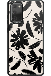 Monochrome Flowerss - Samsung Galaxy Note 20