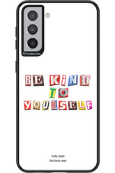 Be Kind To Yourself White - Samsung Galaxy S21+