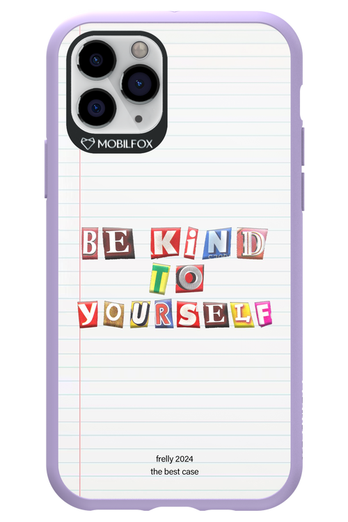 Be Kind To Yourself Notebook - Apple iPhone 11 Pro